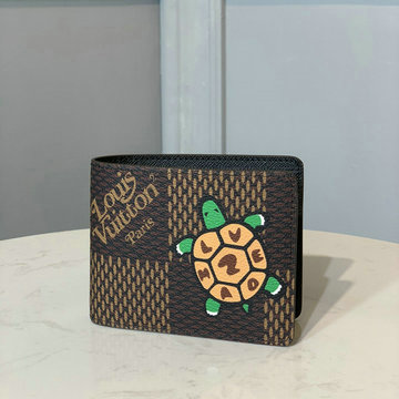 ルイヴィトン LOUISVUITTON 057-N60396 020年最新入荷 ポルトフォイユ ミュルティプル 二つ折り短財布 ショートウォレット ダミエキャンパス カードケース