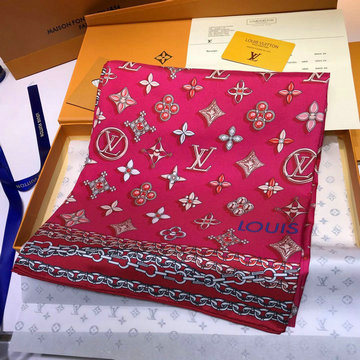 ルイヴィトン LOUISVUITTON AN-M71465 020年最新入荷 マフラー ショール スカーフ シルク