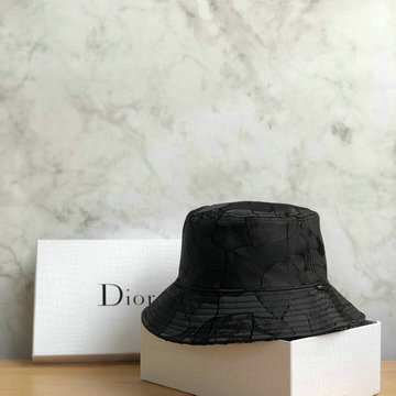 クリスチャンディオール CHRISTIAN DIOR 2020年最新入荷 エスパドリーユハット ワイドスリムハット カジュアルスタイル リバーシブル 帽子 キャンパス