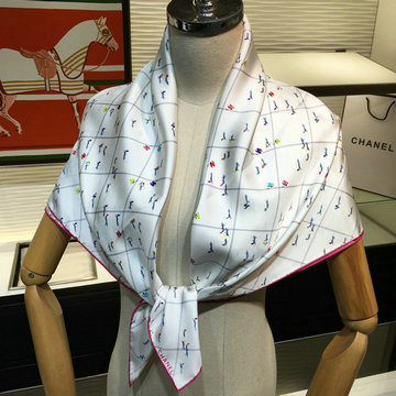 商品名称：シャネル CHANEL AN-WJCH20001 2020年最新入荷 マフラー ショール スクエア スカーフ シルク