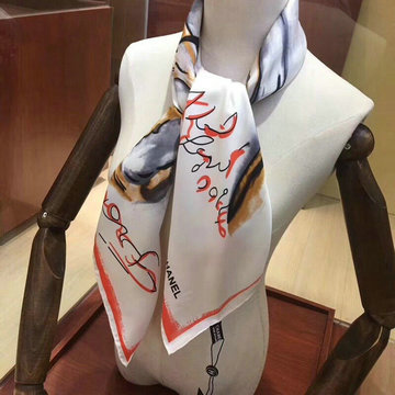 シャネル CHANEL AN-WJCH20036 2020年最新入荷 マフラー ショール スカーフ シルク