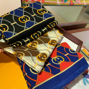 グッチ GUCCI  AN-WJGG20004 2020年最新入荷 マフラー ショール スカーフ カシミヤ