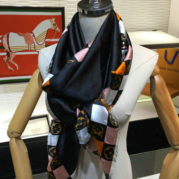 ルイヴィトン LOUISVUITTON AN-WJLV20006 2020年最新入荷 マフラー ショール スカーフ シルク