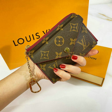 商品名称：ルイヴィトン LOUIS VUITTON 2020年最新入荷 ポルト カルト レクト ヴェルソ 手持ちかばん キーケース ファスナー長財布 小銭入れ モノグラムキャンパス