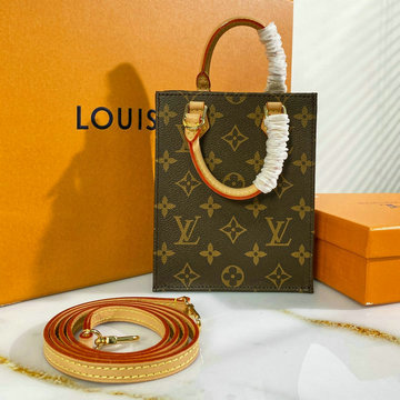 商品名称：ルイヴィトン LOUIS VUITTON 057-M69442 2020年最新入荷 プティット サックプラ トップハンドルバッグ トートバッグ 2way ショルダーバッグ モノグラムキャンパス