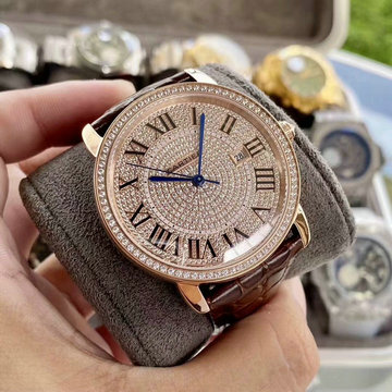 カルティエ CARTIER ZX-CAT20028  2020年最新入荷 ウォッチ メンズ 腕時計 男性用 時計 本革ベルト 機械式ムーブメント