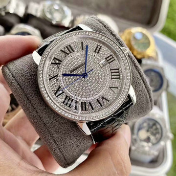 カルティエ CARTIER ZX-CAT20029 2020年最新入荷 ウォッチ メンズ 腕時計 男性用 時計 本革ベルト 機械式ムーブメント