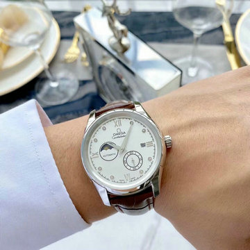オメガ OMEGA 2020年最新入荷 Constellation コンステレーション ウォッチ メンズ 腕時計 男性用 オートマティック 時計 機械式ムーブメント 本革ベルト