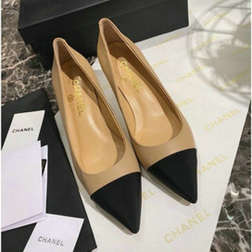 シャネル CHANEL 26-CHJ20105 2020年秋冬最新入荷 パンプス ローヒールシューズ 靴 レディースシューズ ピンヒール