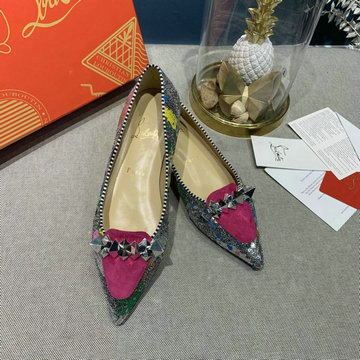 クリスチャンルブタン CHRISTIAN LOUBOUTIN 26-CLJ20008 2020年秋冬最新入荷 パンプス フラットシューズ レディースシューズ ローファーシューズ