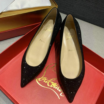 クリスチャンルブタン CHRISTIAN LOUBOUTIN 26-CLJ20012D 2020年秋冬最新入荷 パンプス フラットシューズ レディースシューズ レザー