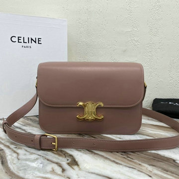 CELINE セリーヌ DDB-CE187366LF 2020年最新入荷 トリオンフ ラージ 斜め掛け ショルダーバッグ レディースかばん テキスタイル カーフスキン