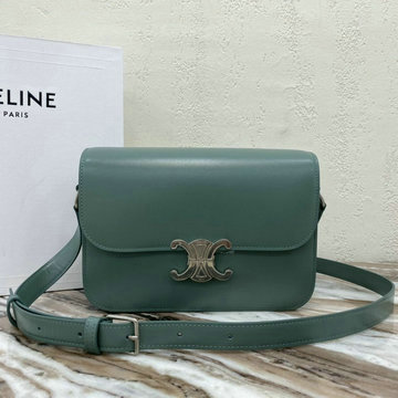 CELINE セリーヌ DDB-CE187366LS  2020年最新入荷 トリオンフ ラージ 斜め掛け ショルダーバッグ レディースかばん テキスタイル カーフスキン
