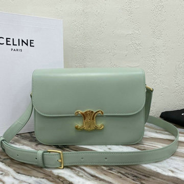CELINE セリーヌ DDB-CE187366QL  2020年最新入荷 トリオンフ ラージ 斜め掛け ショルダーバッグ レディースかばん テキスタイル カーフスキン