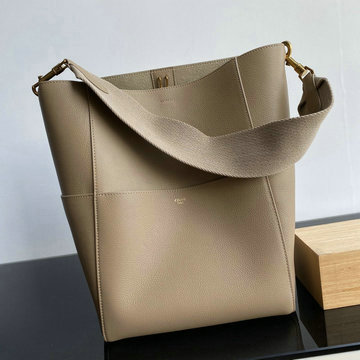 CELINE DDB-CE189593XS セリーヌ 2020年最新入荷 サングル バケットバッグ ショルダーバッグ レディースかばん ラムスキン