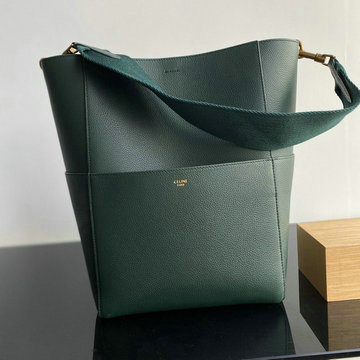 CELINE セリーヌ DDB-CE189593GL  2020年最新入荷 サングル バケットバッグ ショルダーバッグ レディースかばん ラムスキン