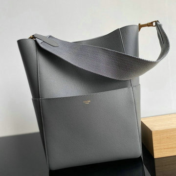 CELINE セリーヌ DDB-CE189593HL  2020年最新入荷 サングル バケットバッグ ショルダーバッグ レディースかばん ラムスキン