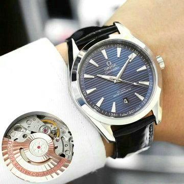 オメガ OMEGA ZX-OMT20077PY  2020年最新入荷 Seamaster シーマスター ウォッチ メンズ 腕時計 男性用 時計 本革ベルト 機械式ムーブメント