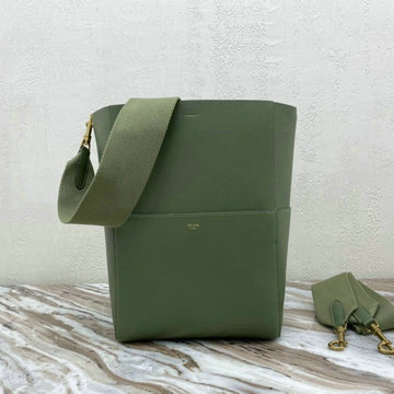 CELINE セリーヌ DDB-CE180543PG 2020年最新入荷 サングル バケットバッグ ショルダーバッグ レディースかばん カーフレザー