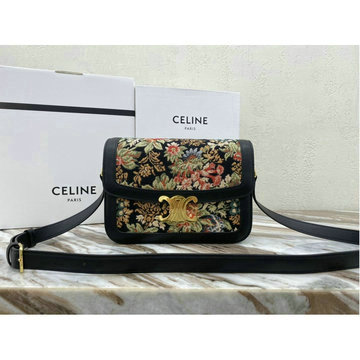CELINE セリーヌ DDB-CE187366HBK 2020年最新入荷 トリオンフ ラージ 斜め掛け ショルダーバッグ レディースかばん カーフスキン