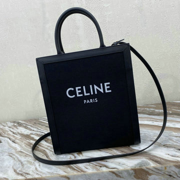 セリーヌ CELINE DDB-CE192082BQK　2020年最新入荷 スモール バーティカル カバ ハンドバッグ トートバッグ トリオンフキャンバス カーフスキン