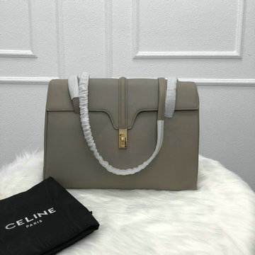 セリーヌ CELINE DDB-CE194043QH　2020年最新入荷 ラージ 16 ソフト バッグ トートバッグ 肩掛け ショルダーバッグ スムースカーフスキン