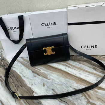 セリーヌ CELINE DDB-CE195263BK　2020年最新入荷 ミディアム 斜め掛け ショルダーバッグ ポーチ クロスボディバッグ レディースかばん カーフスキン