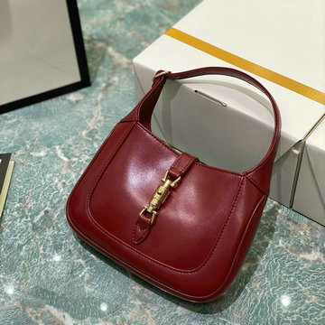 グッチ GUCCI DDB-GG637092R　2020年最新入荷 ジャッキー 1961 ミニ ホーボーバッグ トートバッグ 肩掛け ショルダーバッグ レディースかばん カーフレザー