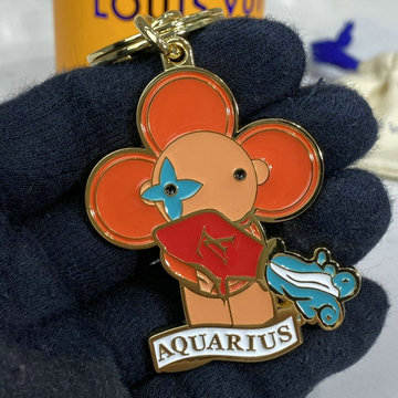 商品名称：ルイヴィトン LOUIS VUITTON 057LV12AQU　2020年最新入荷 星座 キーホルダー キーリング バッグチャーム みずがめ座 Aquarius