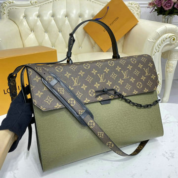 ルイヴィトン LOUIS VUITTON 057-M30591G　2020年最新入荷 ポシェット スティーマー トップハンドルバッグ トートバッグ 2way ショルダーバッグ タイガレザー