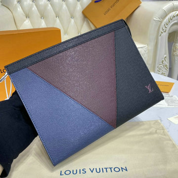 ルイヴィトン LOUIS VUITTON 057-M30718　2020年最新入荷 ポシェット ヴォワヤージュ MM 手持ちかばん クラッチバッグ セカンドバッグ タイガレザー