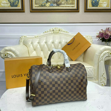 ルイヴィトン LOUIS VUITTON 057-N41366　2020年最新入荷 スピーディ バンドリエール 35 トートバッグ ハンドバッグ 2way ショルダーバッグ ダミエキャンパス