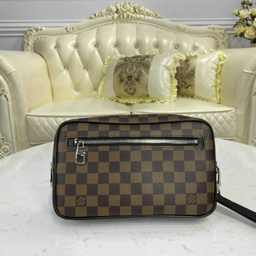 ルイヴィトン LOUIS VUITTON 057-N41663　2020年最新入荷 ポシェット カサイ 手持ちかばん ストラップ付き クラッチバッグ メンズかばん ダミエキャンパス