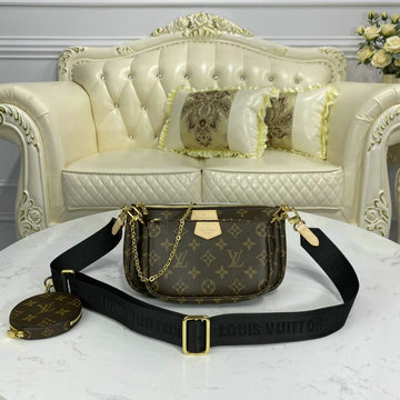 ルイヴィトン LOUIS VUITTON 057-M44813LK　2020年最新入荷 ミュルティ ポシェット アクセソワール ショルダーバッグ ポーチ モノグラムキャンパス