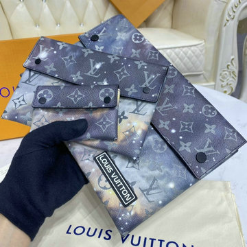 ルイヴィトン LOUIS VUITTON 057-M44177H　2020年最新入荷 キリガミ ポシェット ポーチ 手持ちかばん 三つセット クラッチバッグ モノグラムキャンパス