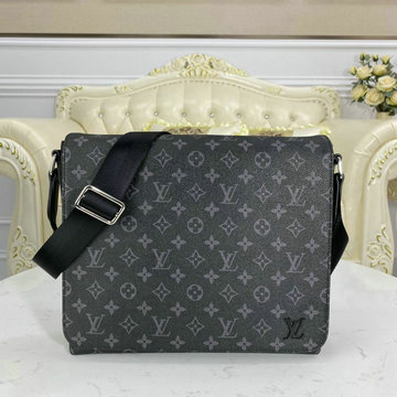 ルイヴィトン LOUIS VUITTON 057-M45271　2020年最新入荷 ディストリクト MM NV2 メッセンジャーバッグ 斜め掛け ショルダーバッグ メンズかばん モノグラムエクリプス