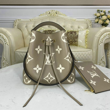 ルイヴィトン LOUIS VUITTON 057-M45555　2020年最新入荷 ネオノエ MM バケットバッグ ショルダーバッグ グレインレザー レディースかばん