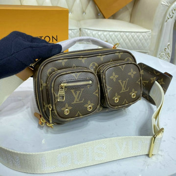 ルイヴィトン LOUISVUITTON 057-M45673L　2020年最新入荷 メッセンジャー ウェストバッグ チェストバッグ ショルダーバッグ モノグラムキャンパス