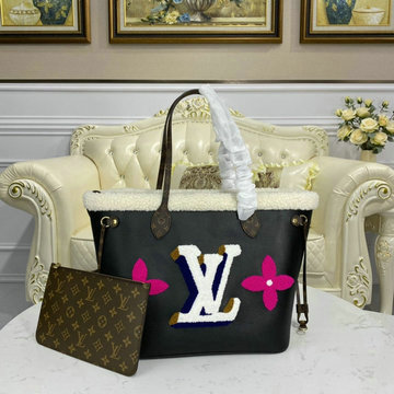 ルイヴィトン LOUISVUITTON 057-M56960　2020年最新入荷 ネヴァーフル MM トートバッグ ハンドバッグ レディースかばん レザー