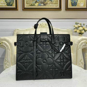 ルイヴィトン LOUISVUITTON 057-M60725　2020年最新入荷 オンザゴー トートバッグ ハンドバッグ メンズかばん ショッピングバッグ カーフレザー