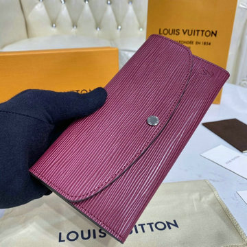 ルイヴィトン LOUISVUITTON 057-M60851　2020年最新入荷 ポルトフォイユ エミリー 二つ折り長財布 ロングウォレット エピレザー カードポケット 小銭入れ