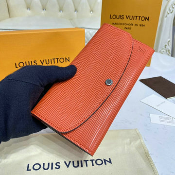 ルイヴィトン LOUISVUITTON 057-M60853　2020年最新入荷 ポルトフォイユ エミリー 二つ折り長財布 ロングウォレット エピレザー カードポケット 小銭入れ