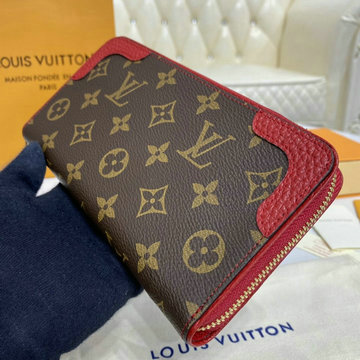 ルイヴィトン LOUISVUITTON 057-M61854　2020年最新入荷 ジッピーウォレット レティーロ ファスナー長財布 小銭入れ カードポケット モノグラムキャンパス