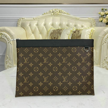 ルイヴィトン LOUISVUITTON 057-M69411　2020年最新入荷 ポシェット ディスカバリー 手持ちかばん クラッチバッグ セカンドバッグ モノグラムマカサーキャンバス