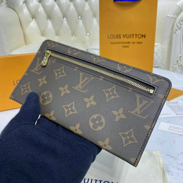 ルイヴィトン LOUISVUITTON 057-M63049C　2020年最新入荷 ロングウォレット ファスナー長財布 手持ちかばん モノグラムキャンパス