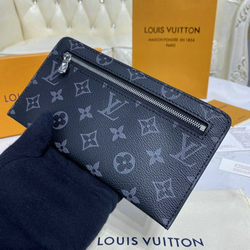 ルイヴィトン LOUISVUITTON 057-M63049K　2020年最新入荷 ロングウォレット ファスナー長財布 手持ちかばん モノグラムエクリプスキャンパス