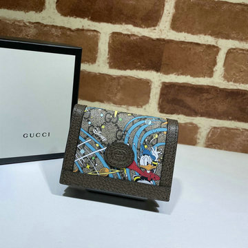 グッチ GUCCI 057-GG648121 2020最新入荷 DISNEY ディズニー ドナルドダック カードケース ウォレット 名刺入れ 短財布