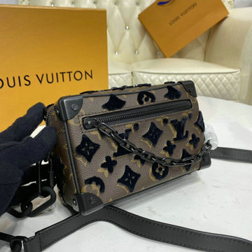 ルイヴィトン LOUISVUITTON 057-M68970　2020年最新入荷 ミニ ソフトトランク 斜め掛け ショルダーバッグ レディースかばん モノグラム キャンバス