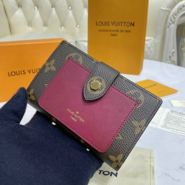 ルイヴィトン LOUISVUITTON 057-M69433　2020年最新入荷 ポルトフォイユ ジュリエット 二つ折り短財布 ショートウォレット コインケース モノグラムキャンパス