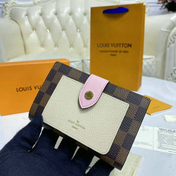 ルイヴィトン LOUISVUITTON 057-N60380　2020年最新入荷 ポルトフォイユ ジュリエット 二つ折り短財布 ショートウォレット コインケース モノグラムリバースキャンパス